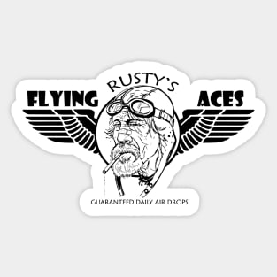 Rusty's Flying Aces Sticker